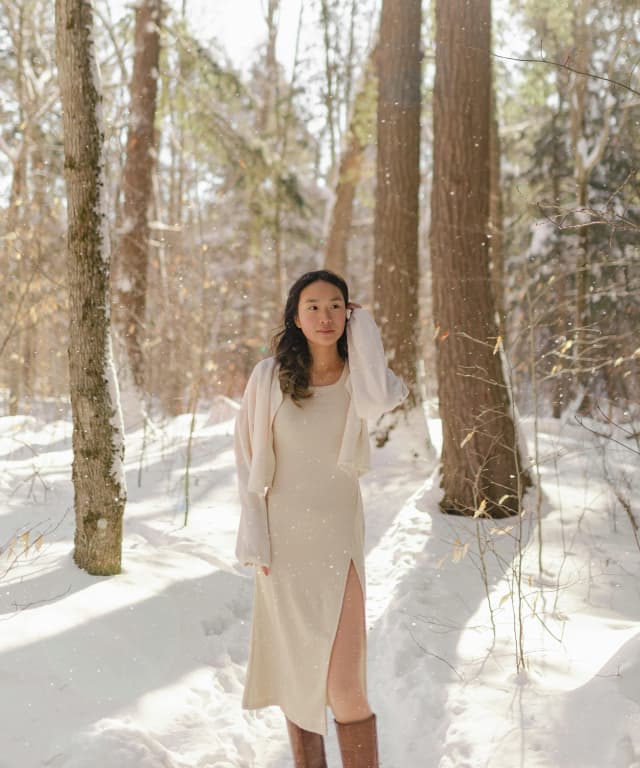 How To Wear A Dress This Winter (While Staying Warm)